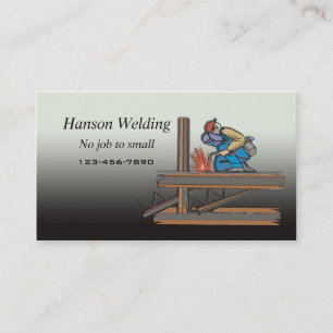Welding business card