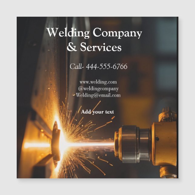 Welding contract construction add name contact no (Front)