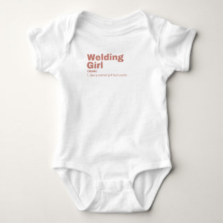 Welding Girl - Welding Baby Bodysuit