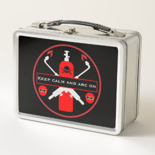 Welding Humour Gift Metal Lunch Box