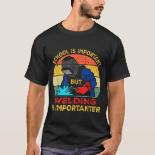 Welding School Important But Welding Illustration T-Shirt
