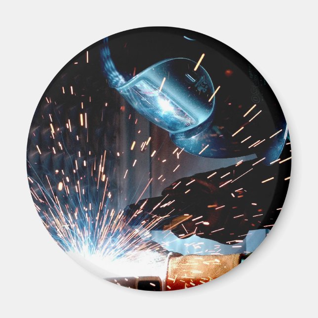 Welding Sparks Magnet (Front)