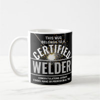 Welding Torch & Sparks Certified Welder Graduation