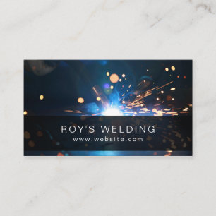 Welding Welder Construction Business Card
