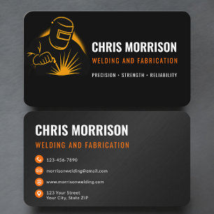 Welding Welder Fabricator Business Card