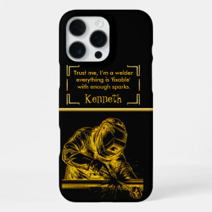 Welding with Brilliance iPhone 16 Pro Max Case