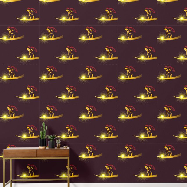 Welding Works Wallpaper (Hallway)
