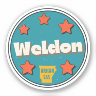 Weldon, Arkansas Sticker