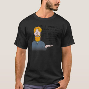 Well Actually mansplainer feminist humour T-Shirt