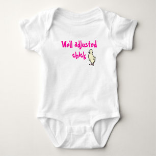 Well Adjusted Chick - Baby Chiropractic Bodysuit