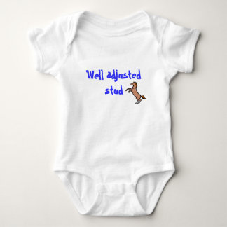 Well Adjusted Stud - Baby Chiropractic Bodysuit