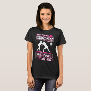 Well Behaved Grandmas Rare Make History Wrestling T-Shirt
