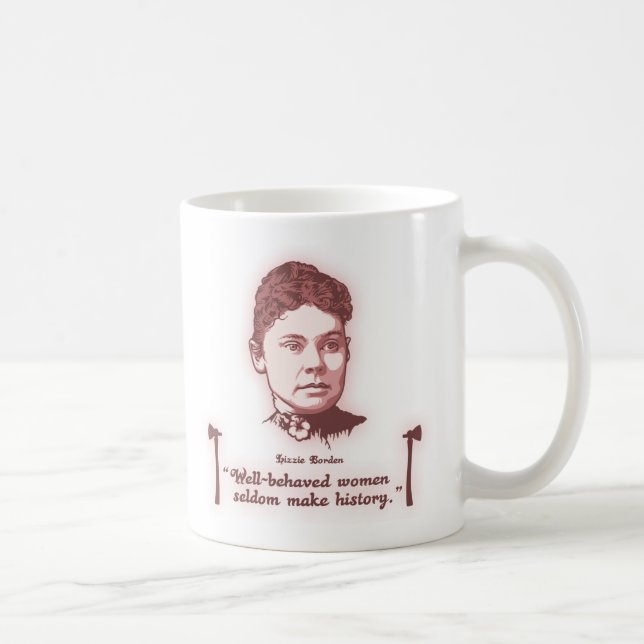 Well Behaved Lizzie Coffee Mug (Right)