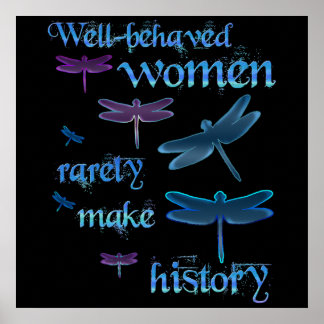 Well-behaved Women Poster