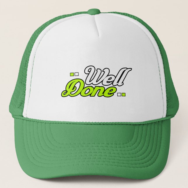 Well done cap (Front)