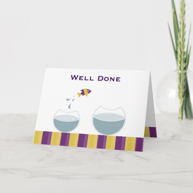 Well Done Card (Front)