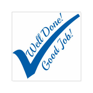 Well done, Good job Self-inking Stamp