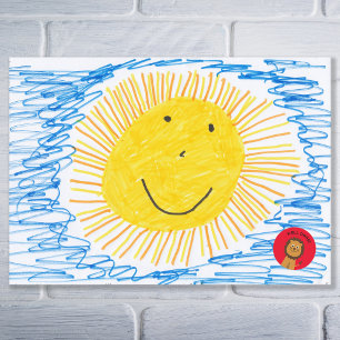 Well done lion teachers red classic round sticker