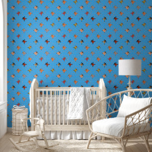 Well Dressed Cats Making Paw Prints on the Water Wallpaper
