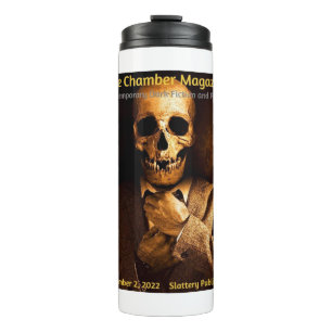 Well-dressed skeleton thermal tumbler
