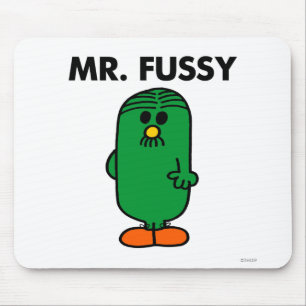 Well-Groomed Mr. Fussy Mouse Pad