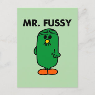 Well-Groomed Mr. Fussy Postcard