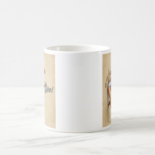 Well Hello Sailor Coffee Mug (Center)