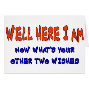 WELL HERE I AM