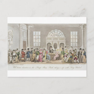 Well known Characters in the Pump Room, Bath, Taki Postcard