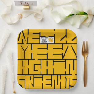 We'll Meet Again, Friends Paper Plate