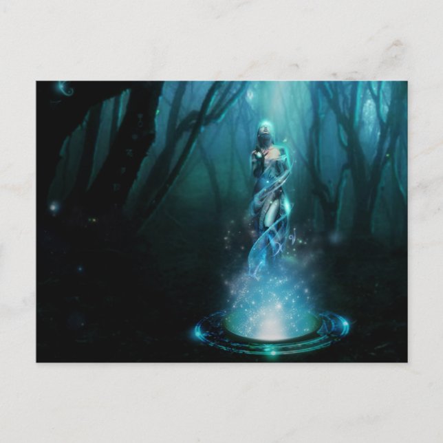 Well of infusion Postcard (Front)