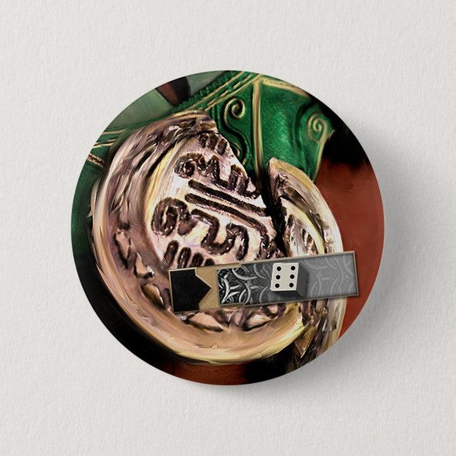 Well Placed Medaillion 6 Cm Round Badge (Front)