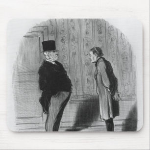 Well, Sir, what about my three terms?' Mouse Pad