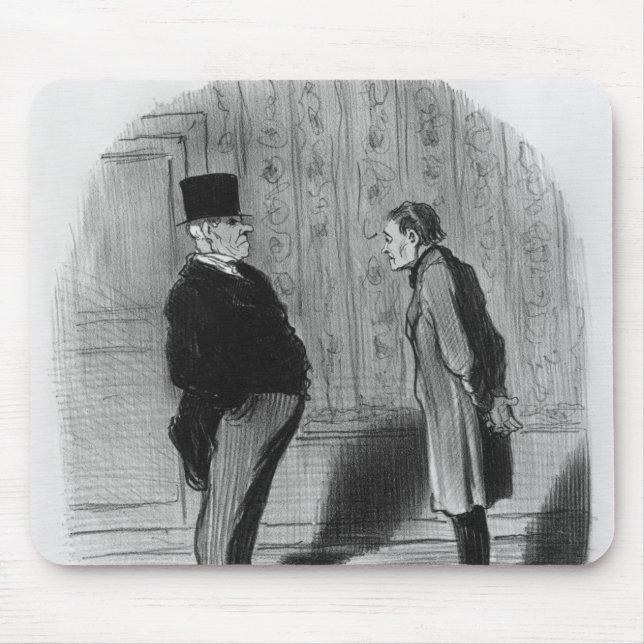 Well, Sir, what about my three terms?' Mouse Pad (Front)