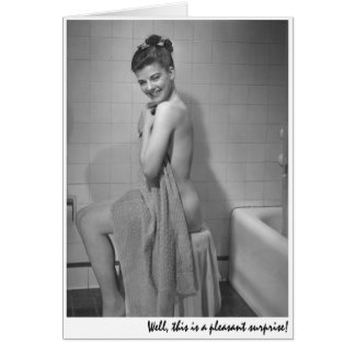 "Well, this is a pleasant surprise!"