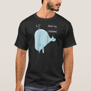 Well This Is Awkward  Whale This Is Awkward Raglan T-Shirt
