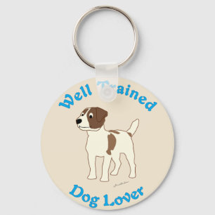 Well Trained (Jack Russell Terrier) Key Ring