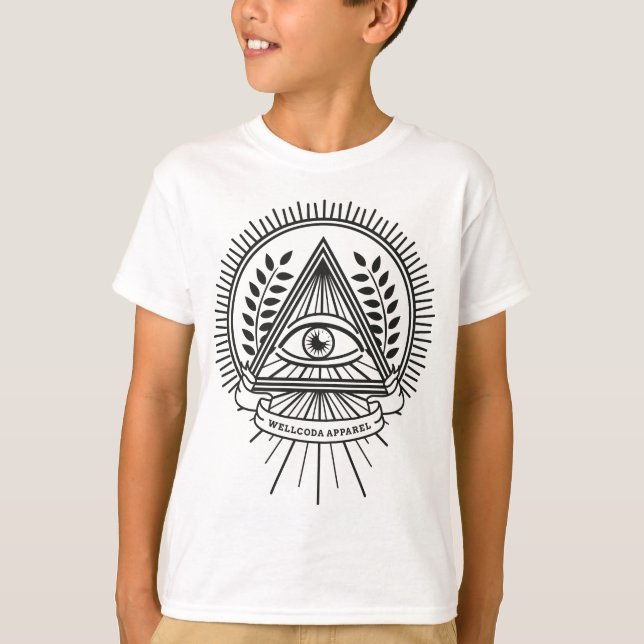 Wellcoda Apparel Illuminati Secret Life T-Shirt (Front)