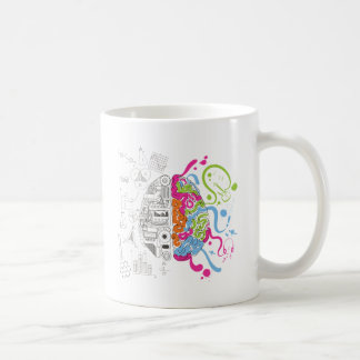 Wellcoda Creative Brain Mind Master Side Coffee Mug
