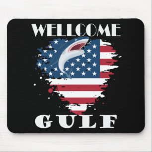 Wellcome Gulf Of United States Of America Mouse Pad