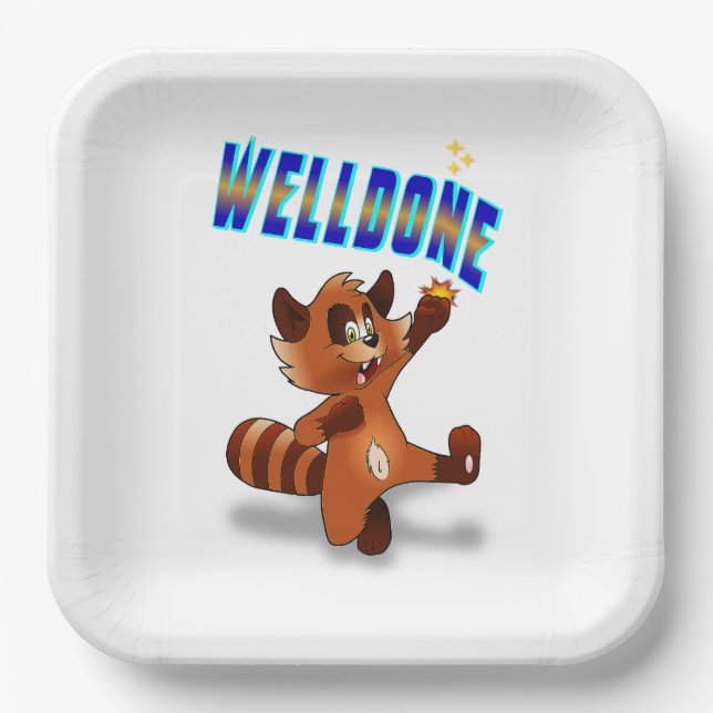 Welldone Paper Plate (Front)