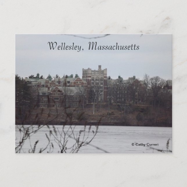Wellesley, Massachusetts Postcard (Front)