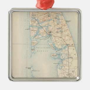 Wellfleet, Massachusetts Metal Tree Decoration