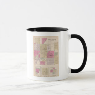 Wellington, Beaumont, Brainar,d and Benton, Kansas Mug
