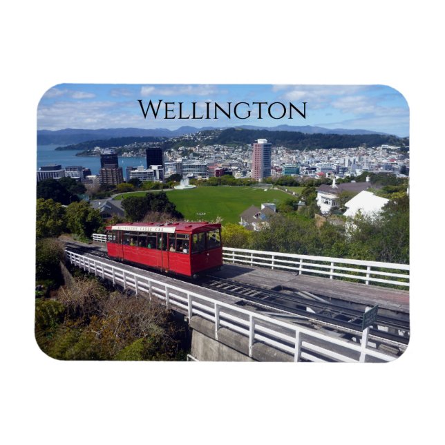 wellington cable car magnet (Horizontal)