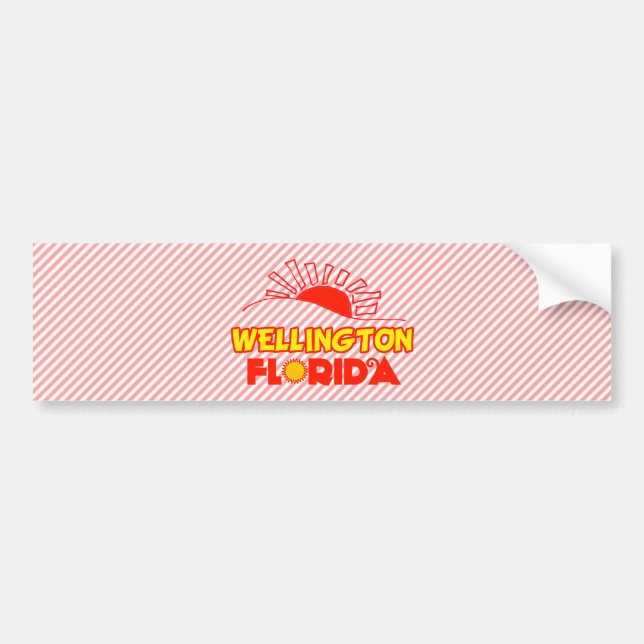 Wellington, Florida Bumper Sticker (Front)