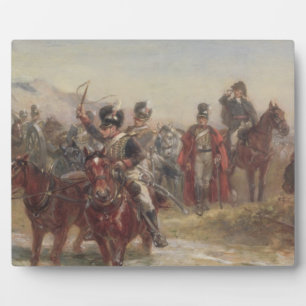 Wellington in Spain (oil on panel) (pair of 124470 Plaque