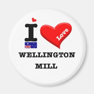 WELLINGTON MILL - I Love Magnet