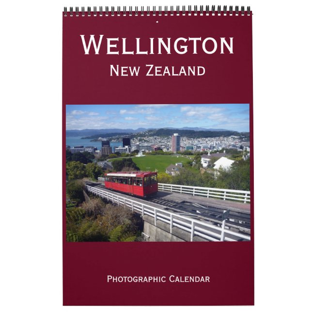wellington new zealand calendar (Cover)