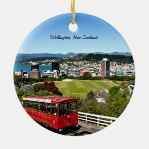 Wellington, New Zealand Ceramic Ornament